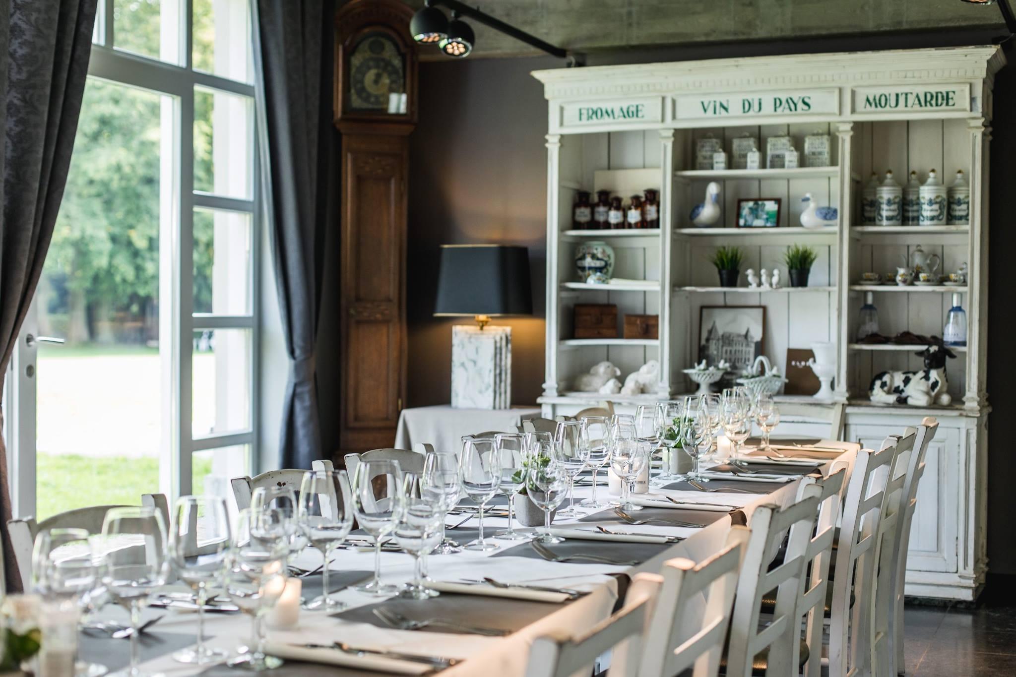 Domein De Ghellinck - Privé-zaal Een familiefeest of speciale gelegenheid?Domein De Ghellinck verwelkomt jullie graag voor groepen met max. 24 personen.